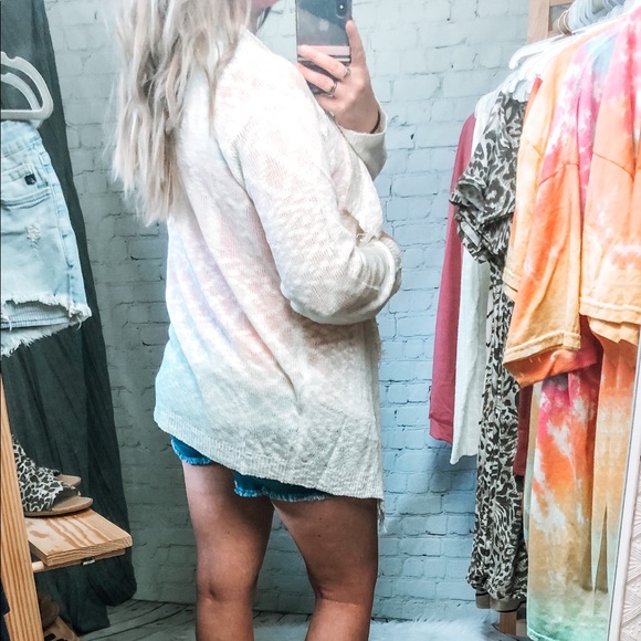 Ivory Fringe Cardigan - Picture 2 of 5